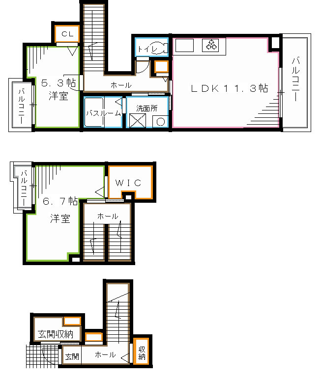 サニーＭＳ 間取り