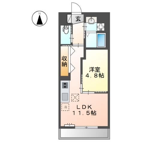 プレシャス 間取り図