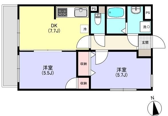 クレッセン高円寺 間取り