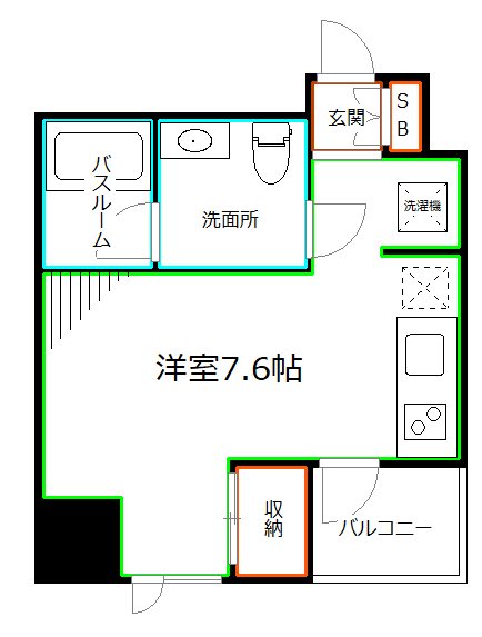 スパシエ新高円寺 間取り