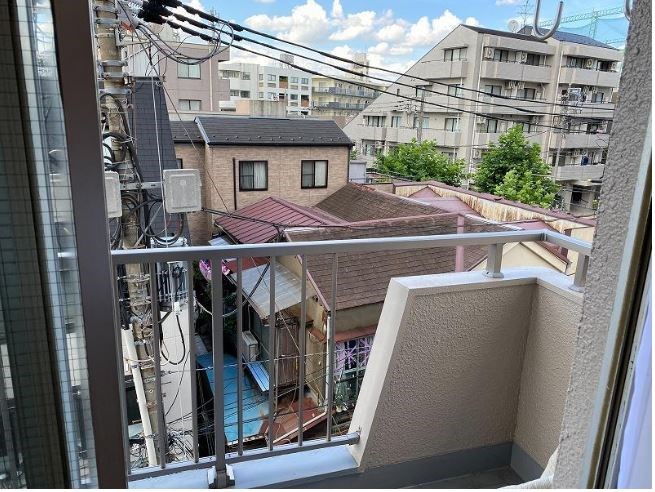 西荻窪永谷マンション  ベランダ