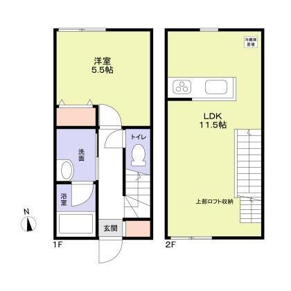 Liaison B棟 間取り