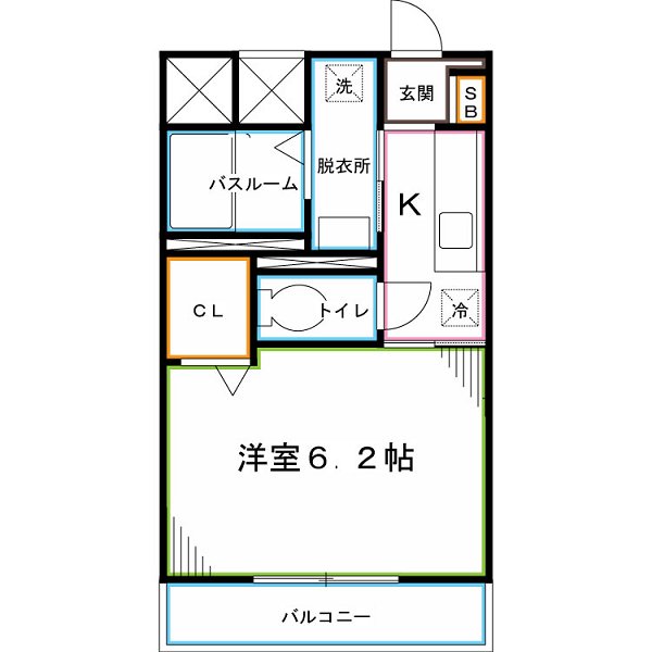 プリムヴェール国立 間取り