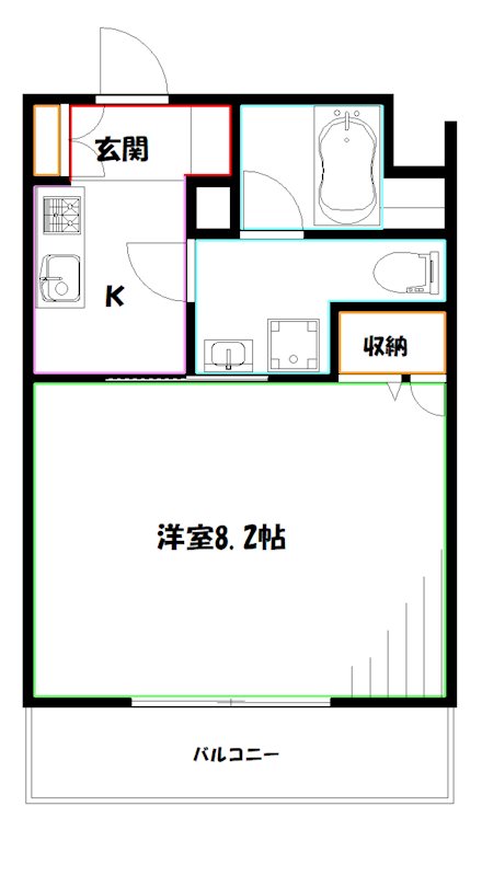クレイシア三鷹 間取り