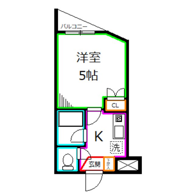 AZALEA恋ヶ窪 間取り