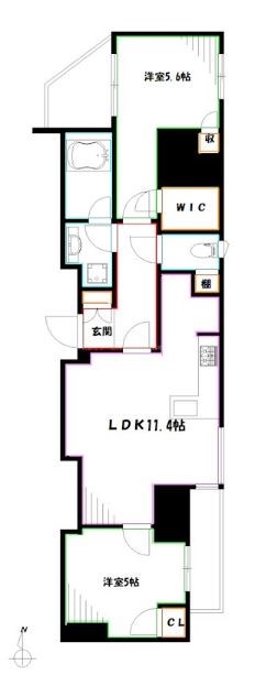 KDXレジデンス三鷹 間取り