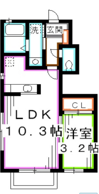 コリネッタ久我山 間取り
