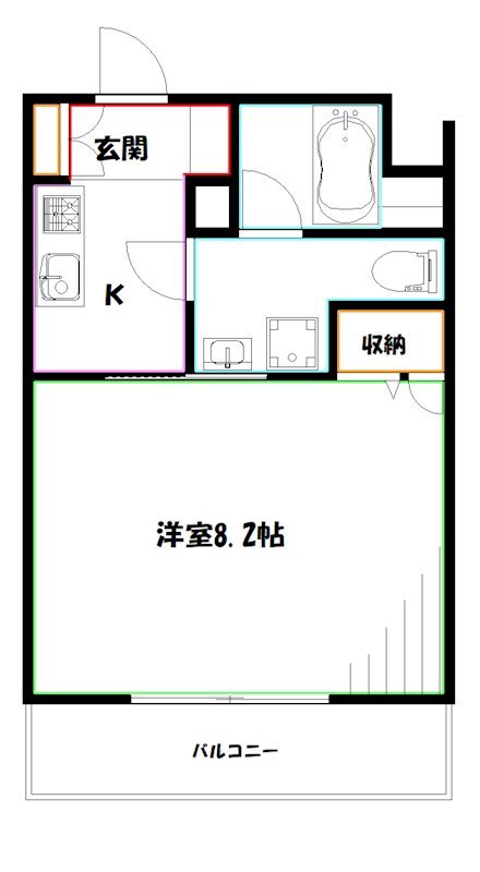 クレイシア三鷹 間取り