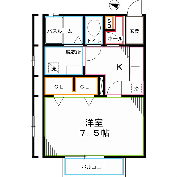 大成コーポ 間取り