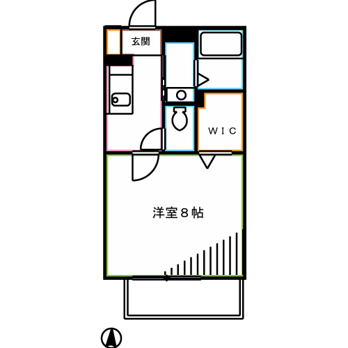 ローズベリーB 間取り