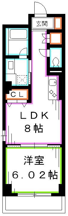 西荻ＨＩＬＬＳ  間取り