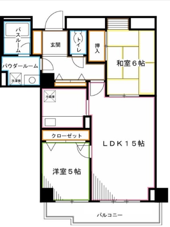 ハイエスト荻窪 間取り