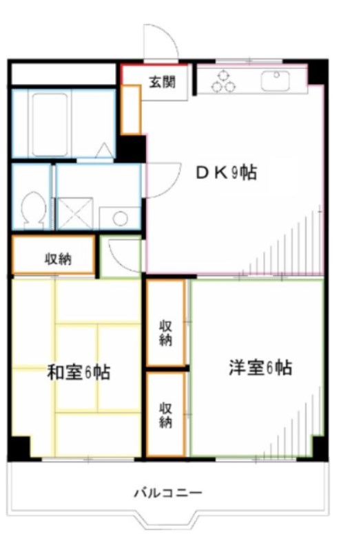 セントラルハイツ 間取り