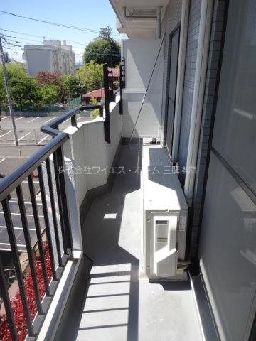 セントラルハイツ ベランダ