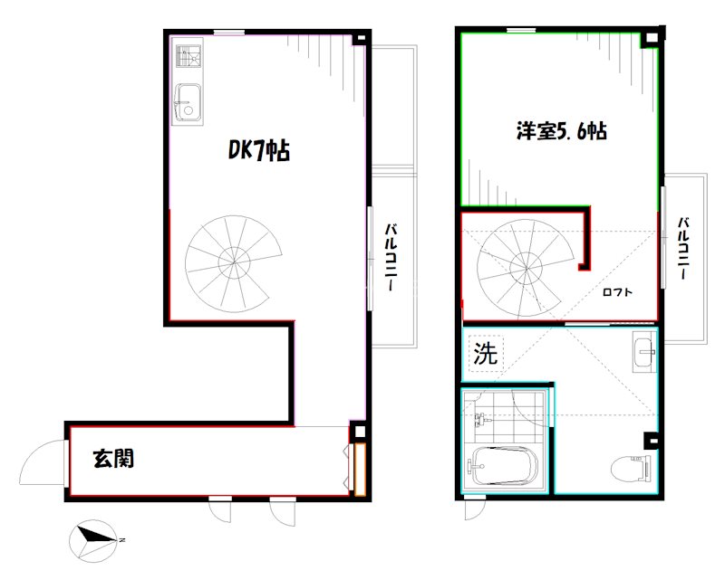 BRAVI 間取り