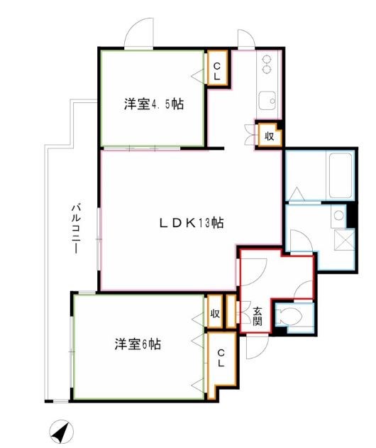 LAPiS吉祥寺 間取り