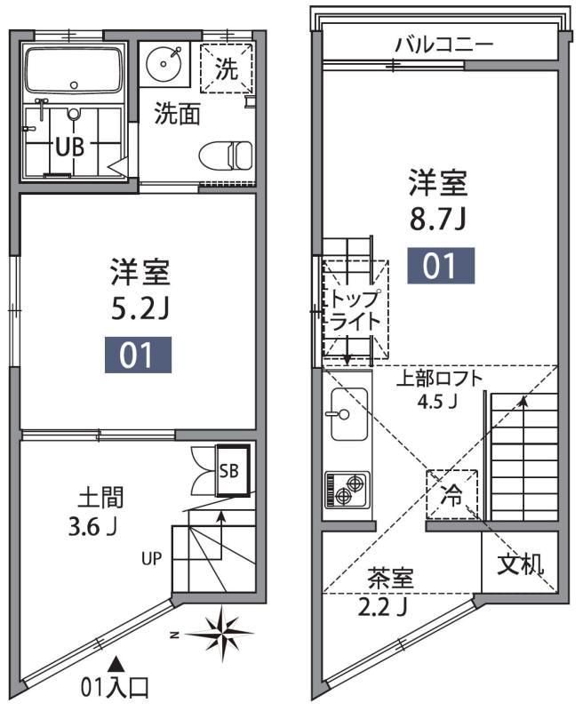 グランエッグス三鷹 間取り