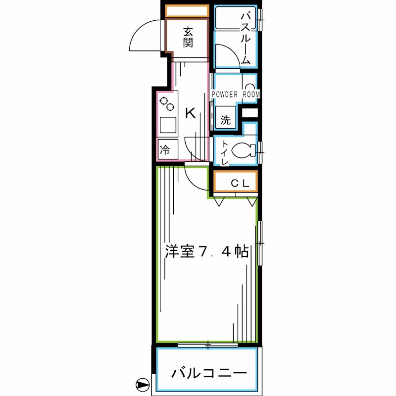 東京都杉並区阿佐谷南２丁目 間取り