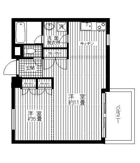 プンゲンスガーデン新高円寺 間取り図