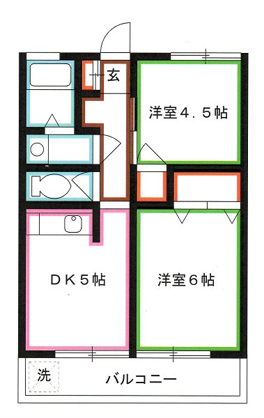 井口マンション 間取り