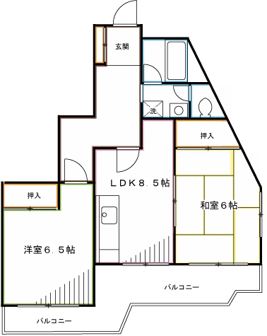 La吉祥寺 間取り