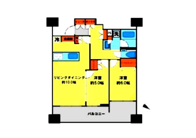 プラウド三鷹 間取り