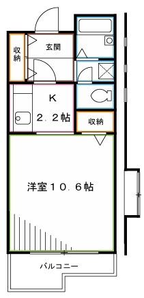 コーポレート東小金井 間取り
