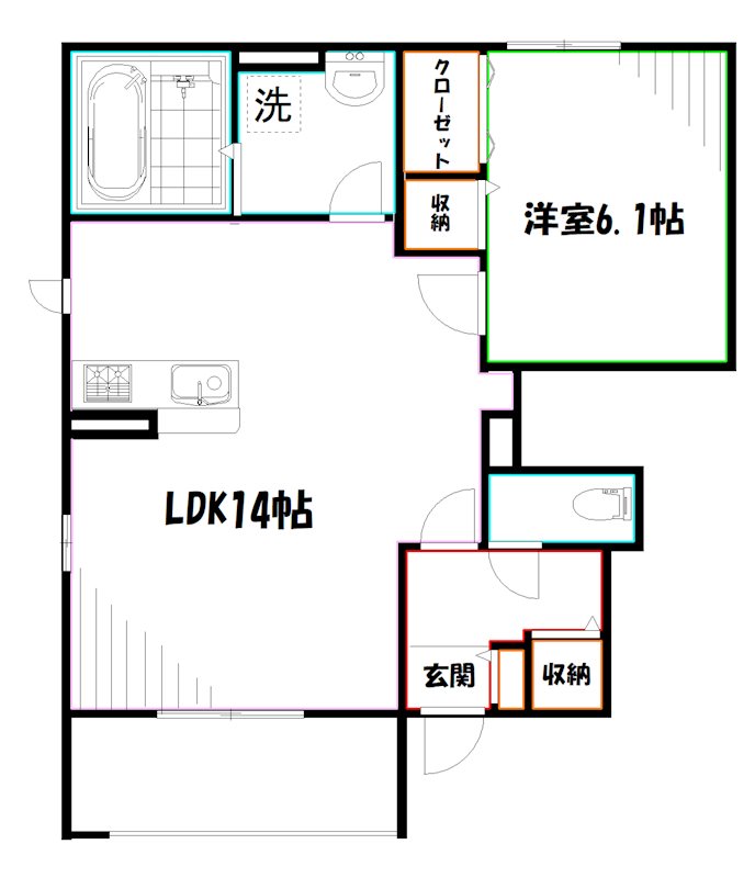 グランブルー 間取り