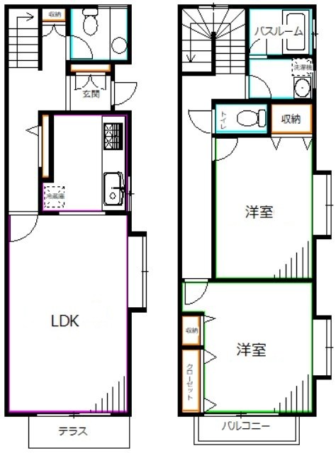サニーテラス 間取り
