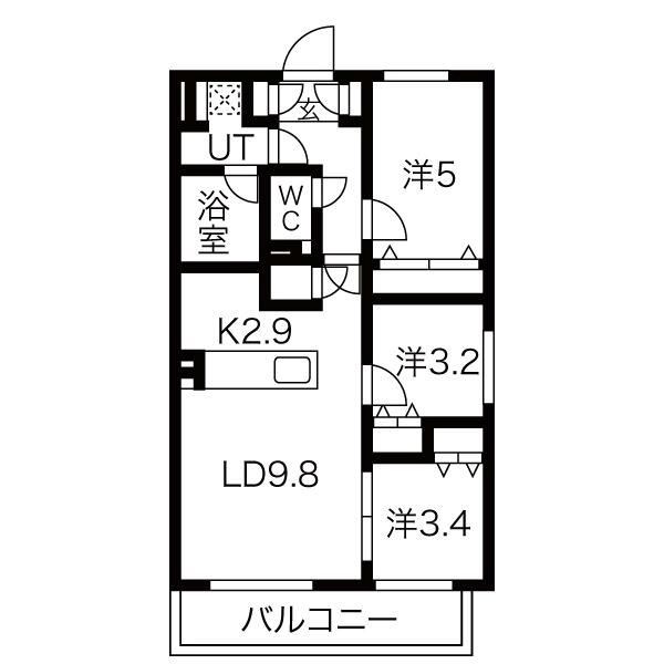 テラス上石神井ウエスト 間取り