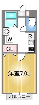 フェルテ桃園 間取り