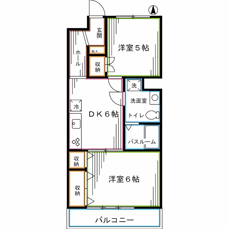 東京都杉並区高円寺南２丁目 間取り