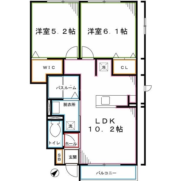清流しらさぎ 間取り