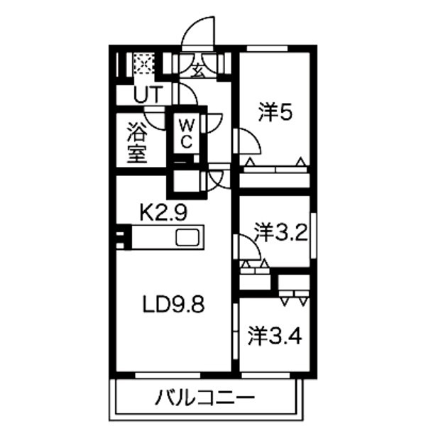 テラス上石神井ウエスト 間取り