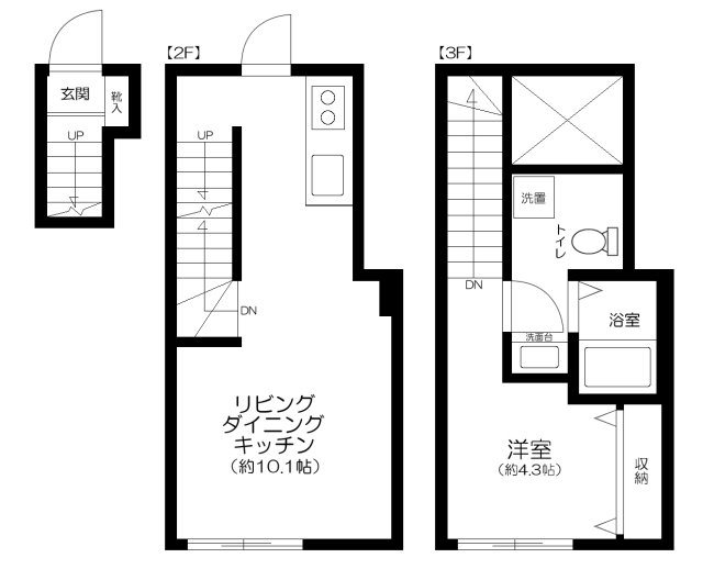 野方BASE 間取り