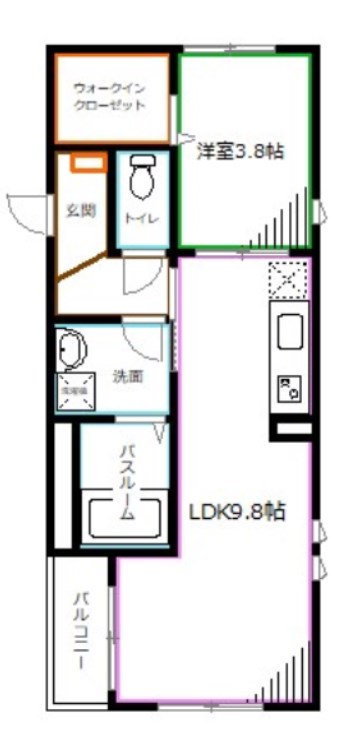 DWELL　結  間取り