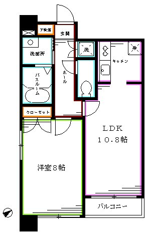 リリエンベルグ弐番館 間取り