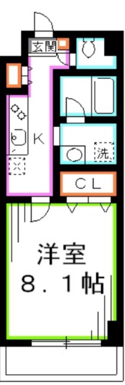 ベルメゾン吉祥寺  間取り