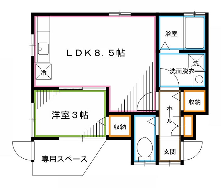 コランダム 間取り