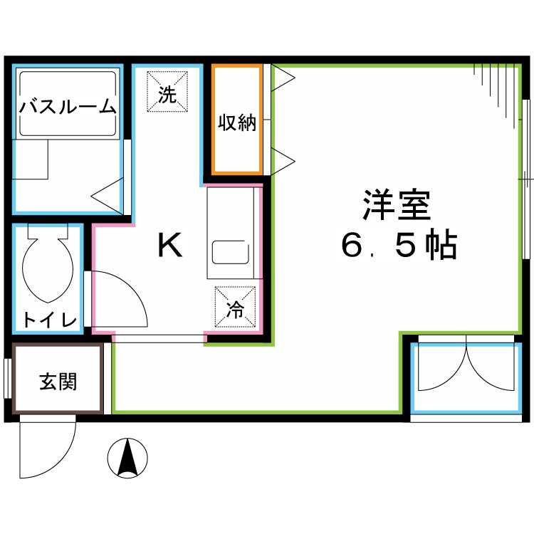 TOMS-K HOUSE 間取り