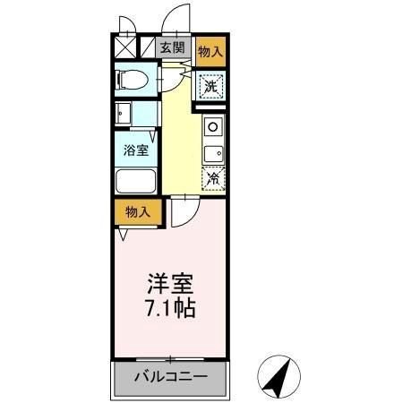 アクシス若宮 間取り図