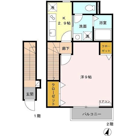 ルミエールⅠ 間取り