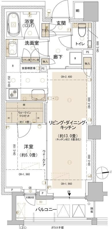 パークホームズ東中野 間取り