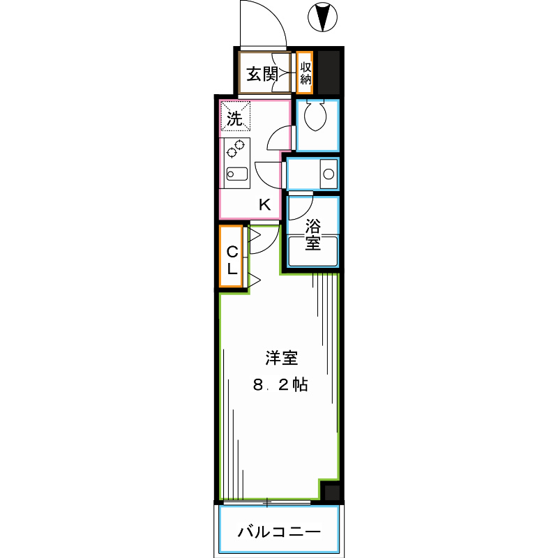 東京都中野区沼袋２丁目 間取り
