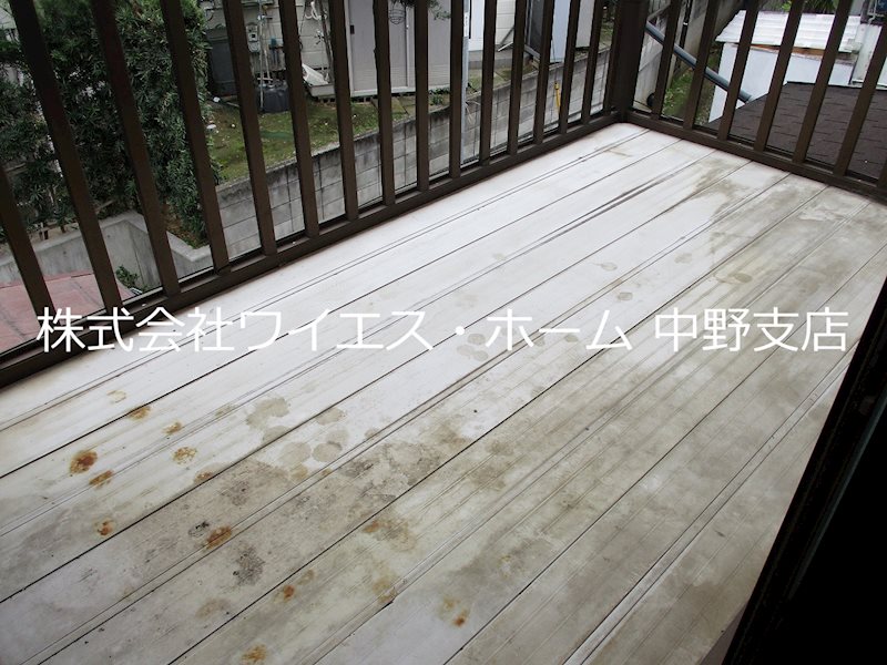北新宿戸建Ⅱ ベランダ