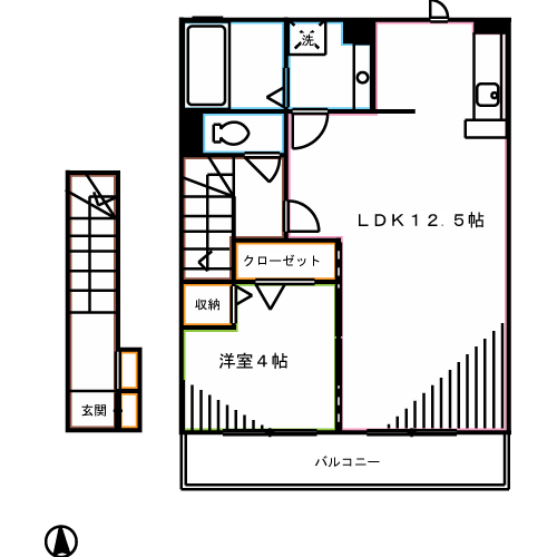 ガーネット 間取り