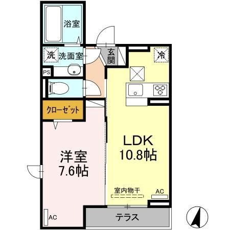 エクセリア上鷺宮Ⅰ 間取り