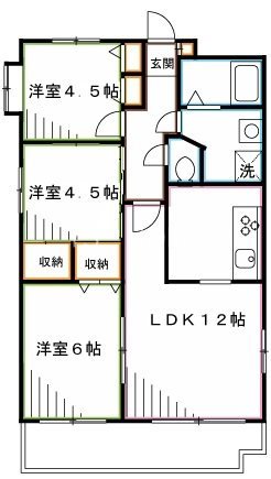 サンスプリングス三鷹 間取り