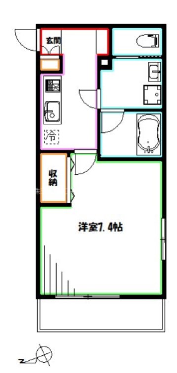 クレイシア三鷹 間取り