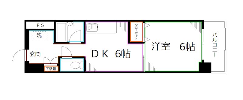 小金井本町ビル 間取り